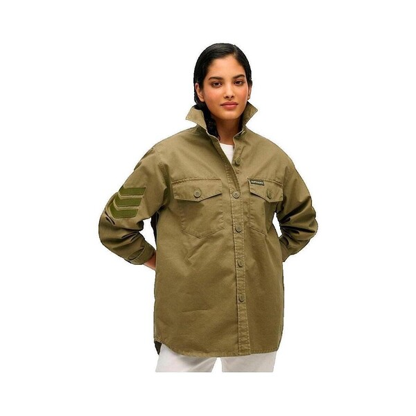  Superdry  Koszule Superdry  Chemise Manches Longues  Military Oversize  