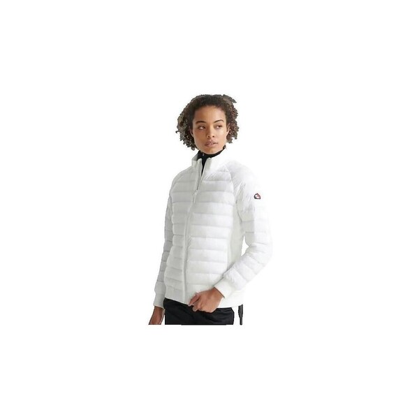  Superdry  Kurtki Krótkie Superdry  Veste  Motion Hybrid Slim Blanc  