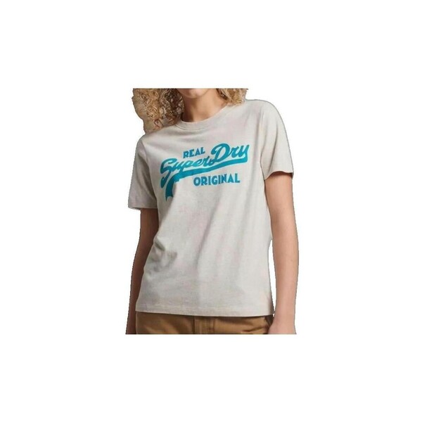  Superdry  T-shirty I Koszulki Polo Superdry  T-shirt  Vl Scripted Coll  