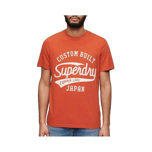  Superdry  T-shirty Z Krótkim Rękawem Superdry  T-shirt  Copper Label Script  