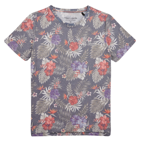  Teddy Smith  T-shirty Z Krótkim Rękawem Dziecko Teddy Smith  T-flowers Mc Jr  