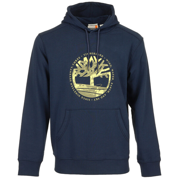  Timberland  Bluzy Z Kapturem Timberland  Tree Logo Lake House Gr Navy  