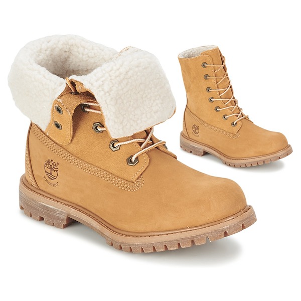  Timberland  Botki Timberland  Authentics Teddy Fleece Wp Fold Down  