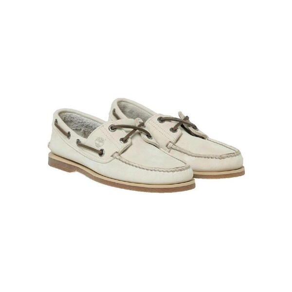  Timberland  Buty żeglarskie Timberland  Chaussures Bateau  Classic Boat Shoe Natural Nubuck  