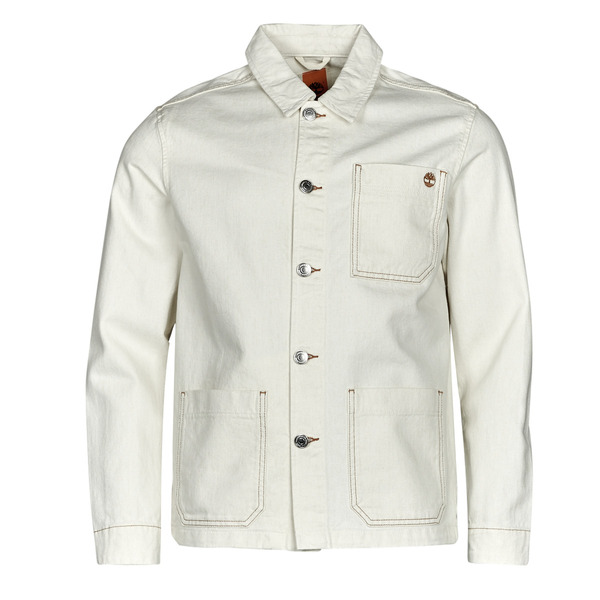  Timberland  Kurtki Krótkie Timberland  Work For The Future - Cotton Hemp Denim Chore Jacket  