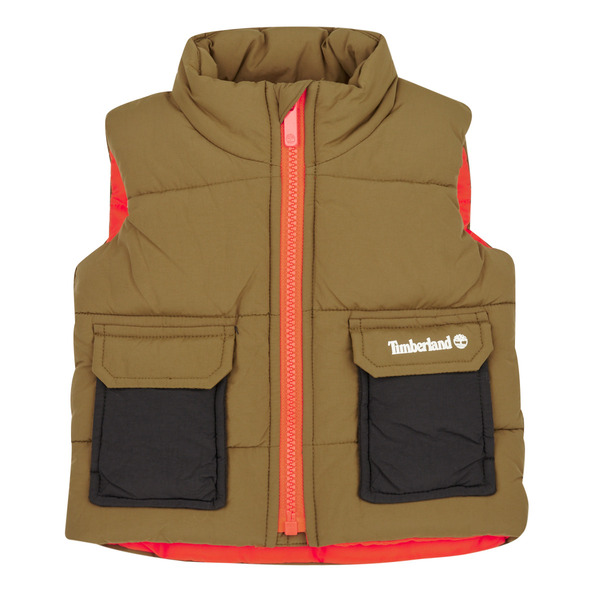  Timberland  Kurtki Pikowane Dziecko Timberland  Doudoune Sans Manches T60341  