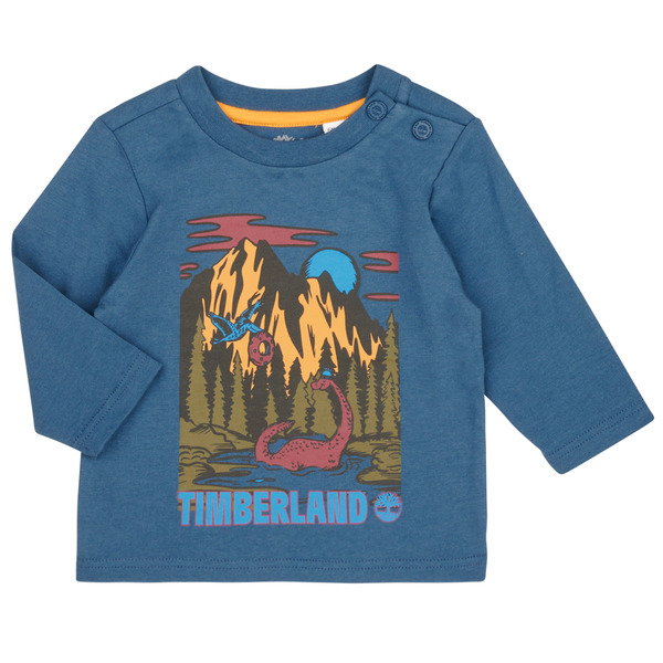  Timberland  T-shirty Z Długim Rękawem Dziecko Timberland  Tee-shirt Manches Longues T60250  