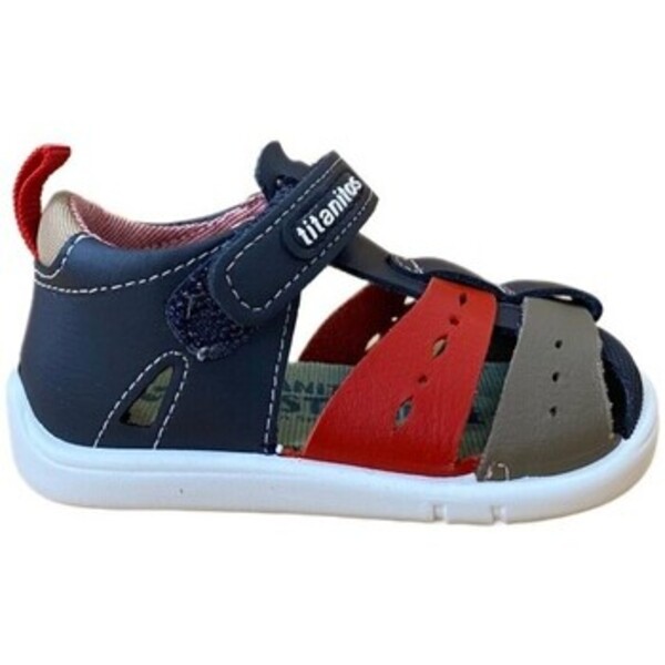  Titanitos  Płaskie Sandały  Titanitos  B 500 Evo Sandalia Respetuosa Multicolor  