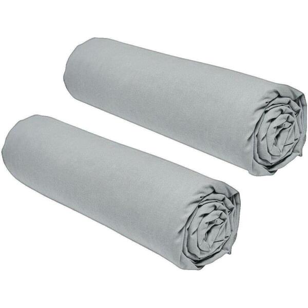  Today  Prześcieradło Z Gumką Today  Drap Housse  Essential Gris Coton  