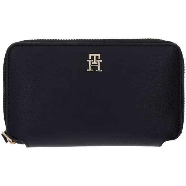  Tommy Hilfiger  Portfele Tommy Hilfiger  Th Logotape Compact Zip Around Aw0aw18699  