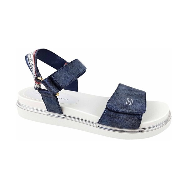  Tommy Hilfiger  Sandały Na Koturnie Tommy Hilfiger  Platform Velcro  