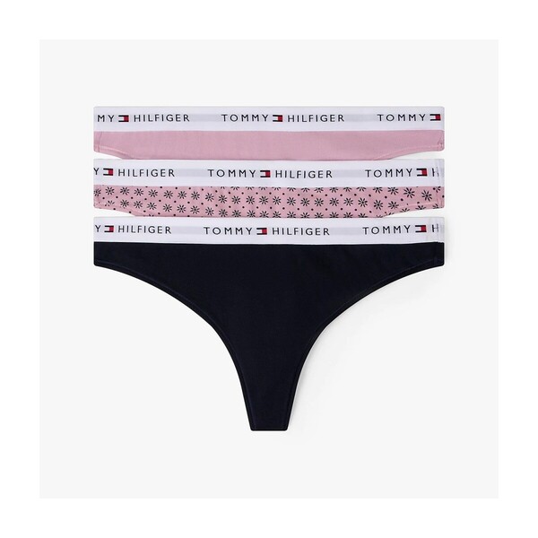  Tommy Hilfiger  Slipy Tommy Hilfiger  3 Pack Thong (ext. Sizes  