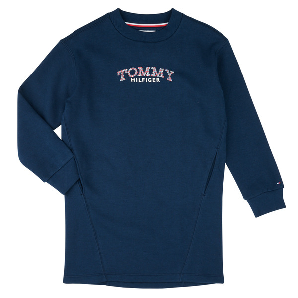  Tommy Hilfiger  Sukienki Krótkie Dziecko Tommy Hilfiger  Tommy Puff Flower Hwk Dress Ls  