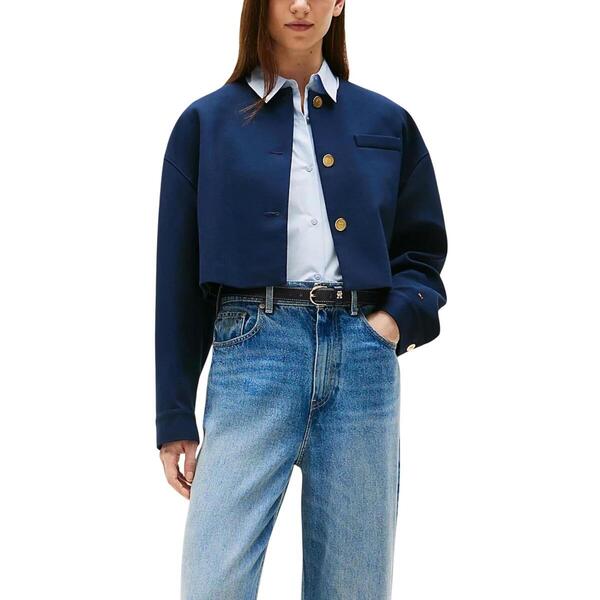  Tommy Hilfiger  Żakiety / Blezery Tommy Hilfiger  Punto Crop Lady Jack Ww0ww46519  