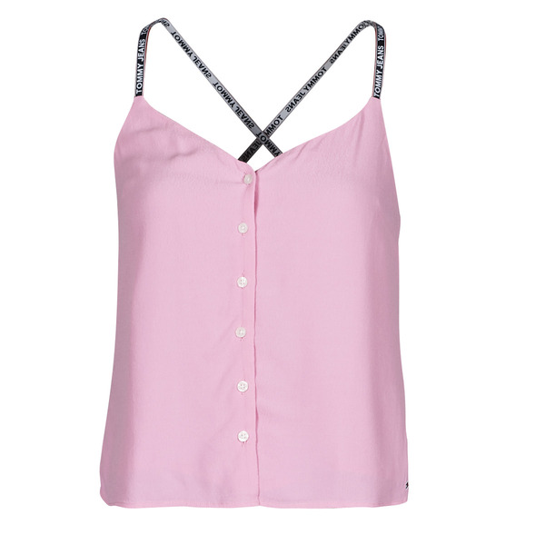  Tommy Jeans  Bluzki Tommy Jeans  Tjw Cami Top Button Thru  