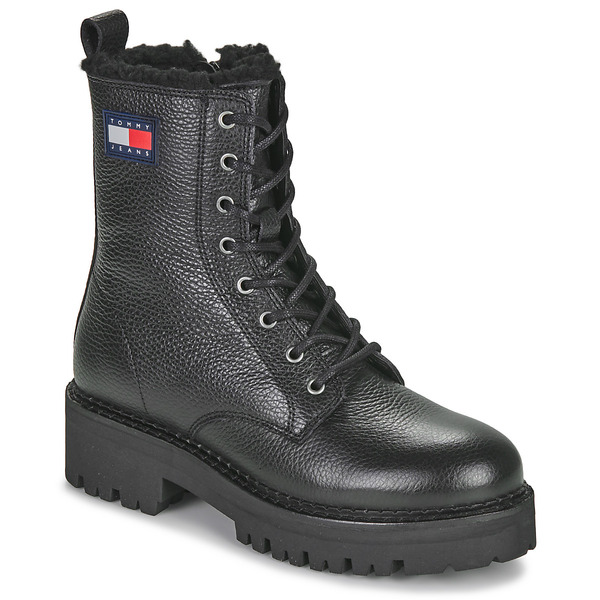  Tommy Jeans  Buty Tommy Jeans  Tjw Urban Boot Tumbled Ltr Wl  