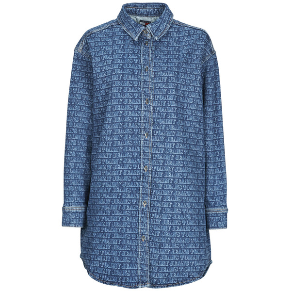  Tommy Jeans  Sukienki Krótkie Tommy Jeans  Rlx Dnm Shirt Dress Ei6137 Ext  