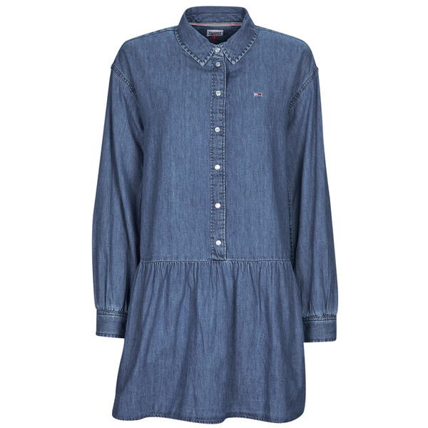  Tommy Jeans  Sukienki Krótkie Tommy Jeans  Tjw Chambray Shirt Dress  