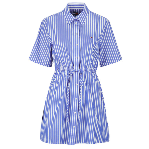  Tommy Jeans  Sukienki Krótkie Tommy Jeans  Tjw Mini Stripe Shirt Dress  