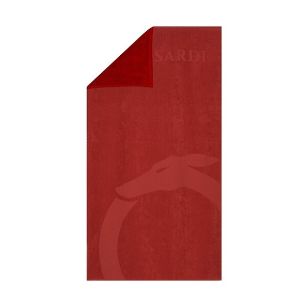  Trussardi  Ręcznik Plażowy Trussardi  Tru2mtw01red  