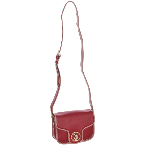  U.s Polo Assn.  Torby Na Ramię U.s Polo Assn.  Bius55626wvp-burgundy  