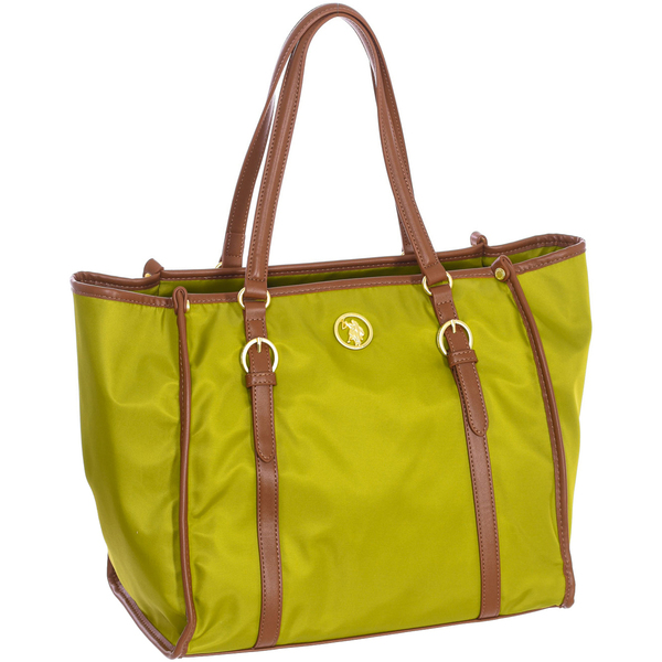  U.s Polo Assn.  Torby Shopper U.s Polo Assn.  Beuhu5922wip-greentan  