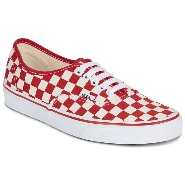  Vans  Buty Vans  Authentic R30 -  Primary Check Racing Red/white  