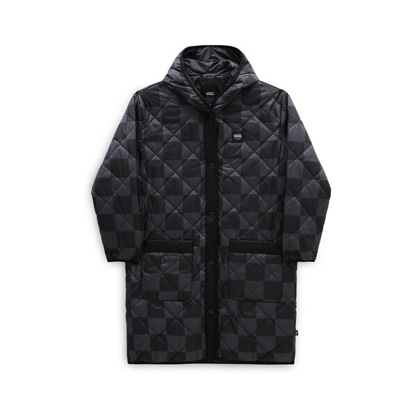  Vans  Kurtki Ocieplane Vans  Mason Long Hooded Liner Jacket Mte1  