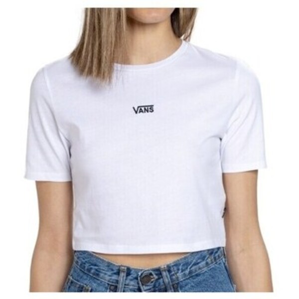  Vans  T-shirty Z Krótkim Rękawem Vans  Flying V Crew Crop  