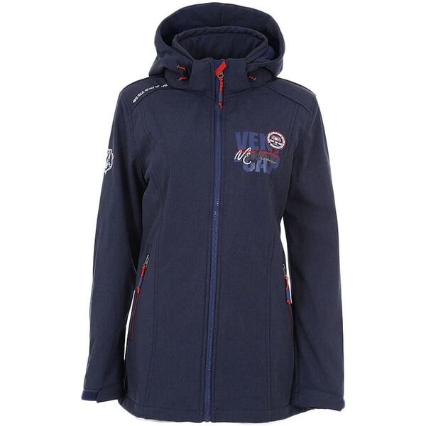  Vent Du Cap  Kurtki Krótkie Vent Du Cap  Blouson Softshell Femme Amiral  