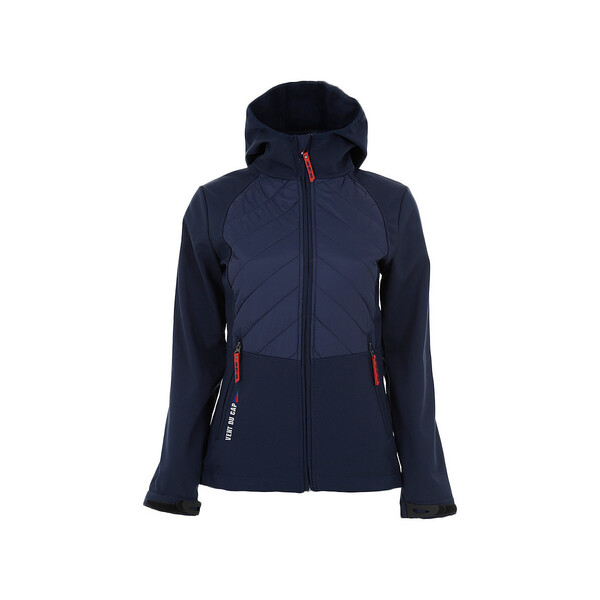  Vent Du Cap  Kurtki Krótkie Vent Du Cap  Blouson Softshell Femme Apver  