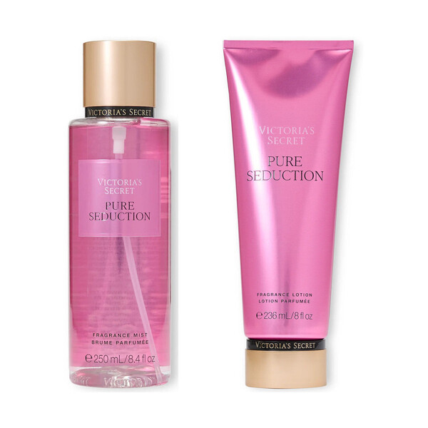  Victoria's Secret  Zestawy Perfum Victoria's Secret  Body Mist And Lotion Set - Pure Seduction  