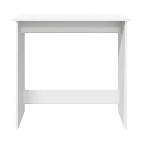  Vidaxl  Biurka Vidaxl  Bureau  Bois D'ingénierie Blanc 80x40x75 Cm  