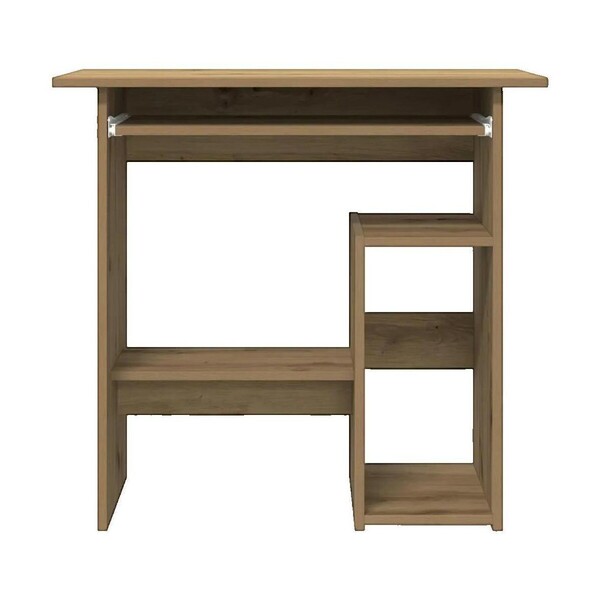  Vidaxl  Biurka Vidaxl  Bureau  80x45x74 Cm Bois D'ingénierie Marron  