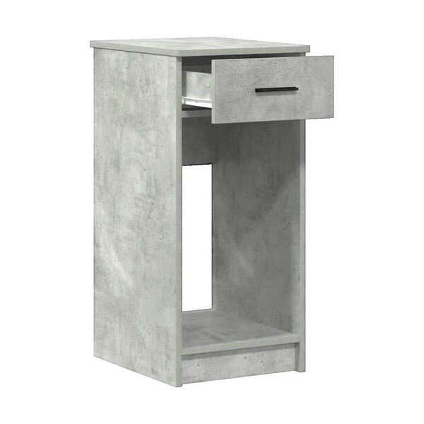  Vidaxl  Biurka Vidaxl  Support De Tour D'ordinateur  Gris Béton 35x45x77 Cm  