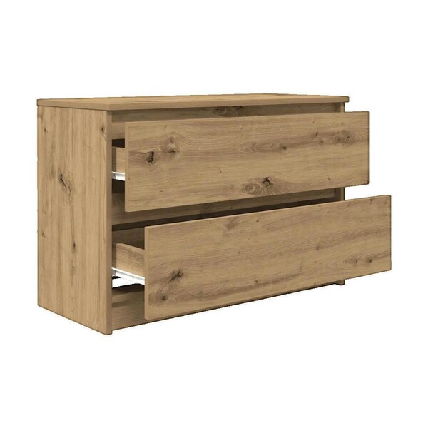  Vidaxl  Komody Vidaxl  Meuble Tv  Chêne Artisanal 80x35x54 Cm Bois D'ingénierie  