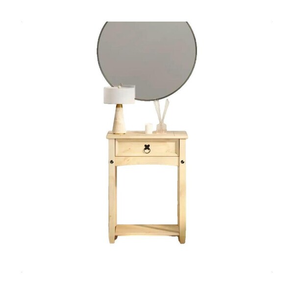  Vidaxl  Konsole Vidaxl  Table Console  Corona Bois De Pin Massif 55x35x73 Cm  
