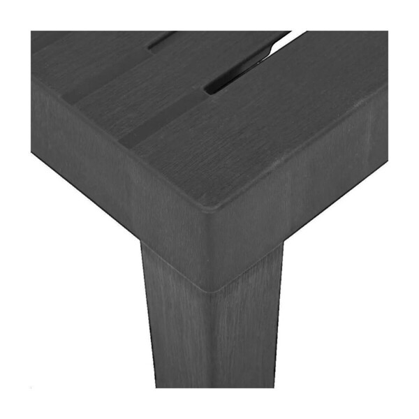 Vidaxl  Krzesła Ogrodowe Vidaxl  Table à Manger De Jardin  Plastique Gris 79x65x72 Cm  