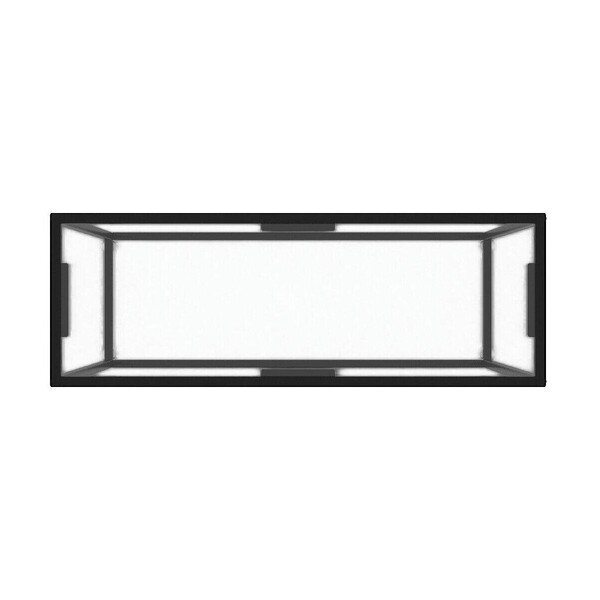 Vidaxl  Ławy Vidaxl  Bout De Canapé  Table Console Transparent 100x35x75 Cm  