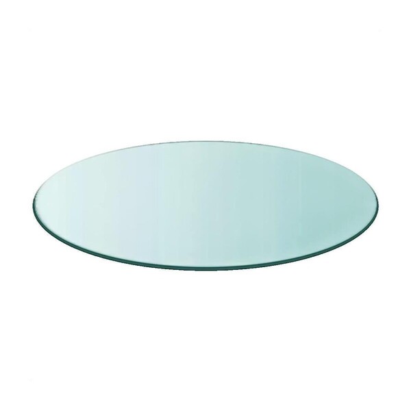  Vidaxl  Lustra Vidaxl  Dessus De Table  En Verre Trempé 40 Cm Transparent  