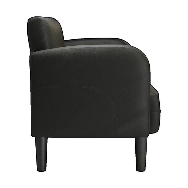  Vidaxl  Sofy 2-osobowe Vidaxl  Canapé 2 Places  Noir Similicuir 110 Cm  