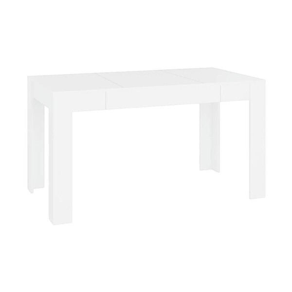  Vidaxl  Stoły Do ​​jadalni Vidaxl  Table à Manger  Blanc 140x74,5x76 Cm Bois D'ingénierie  