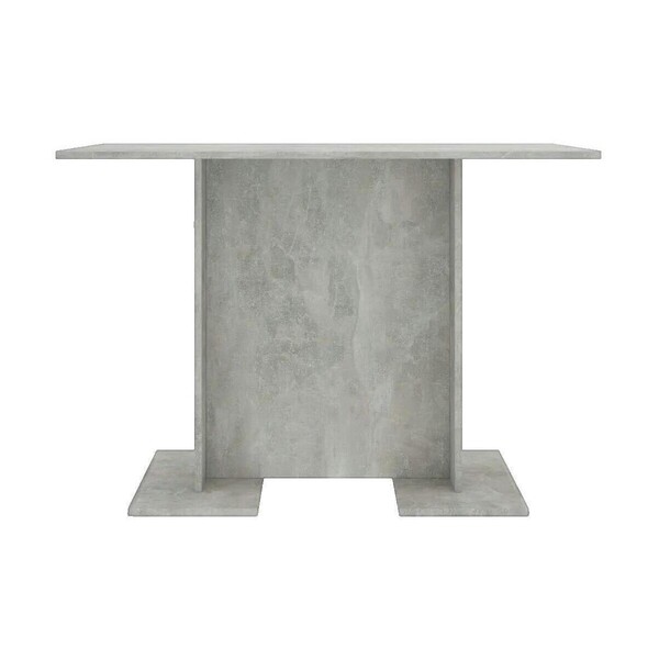  Vidaxl  Stoły Do ​​jadalni Vidaxl  Table à Manger  Gris Béton 110 X 60 X 75 Cm Aggloméré  