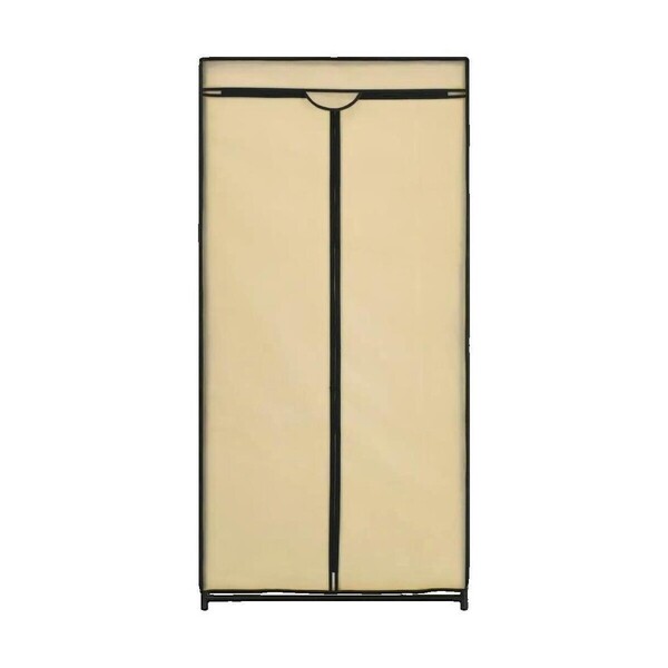  Vidaxl  Szafy Vidaxl  Armoire  Garde-robe Crème 75x50x160 Cm  