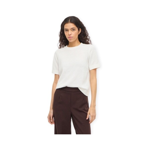  Vila  Bluzki Vila  Noos Top Lollo - White Alyssum  