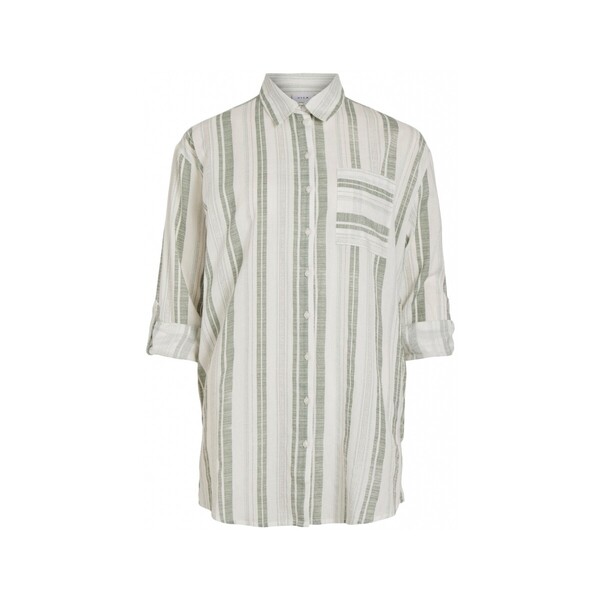  Vila  Bluzki Vila  Shirt Etni New Long - Cloud Dancer  