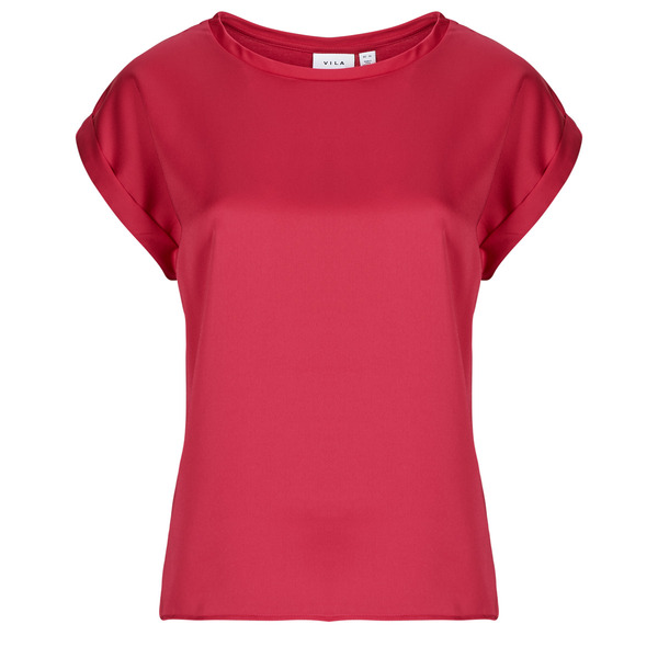  Vila  Bluzki Vila  Viellette S/s Satin  