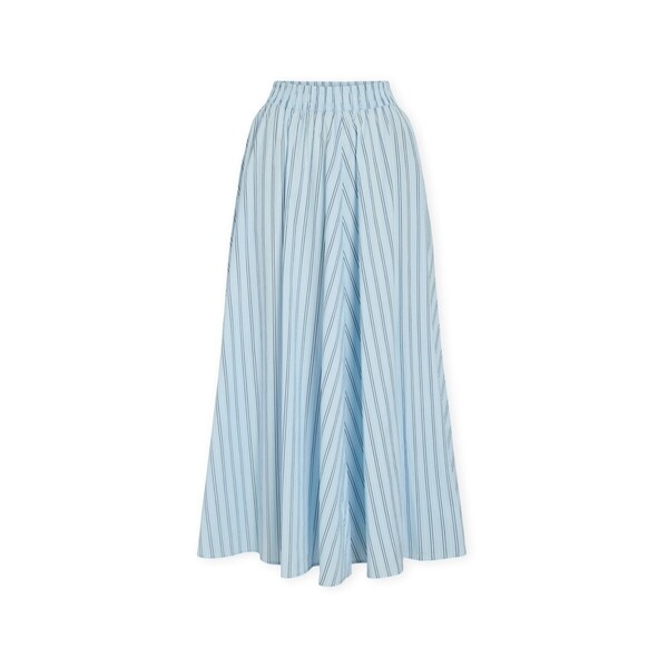  Vila  Długie Spódnice  Vila  Valencia Skirt - Nantucket Breeze/snow  