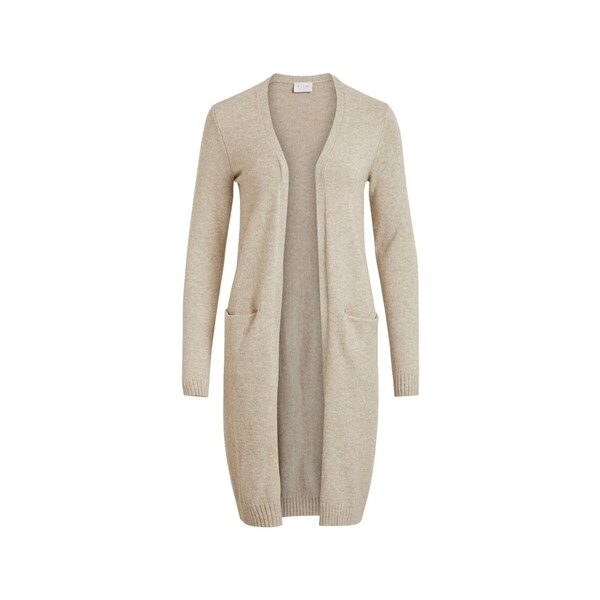  Vila  Płaszcze Vila  Noos Ril Long Cardigan - Natural Melange  