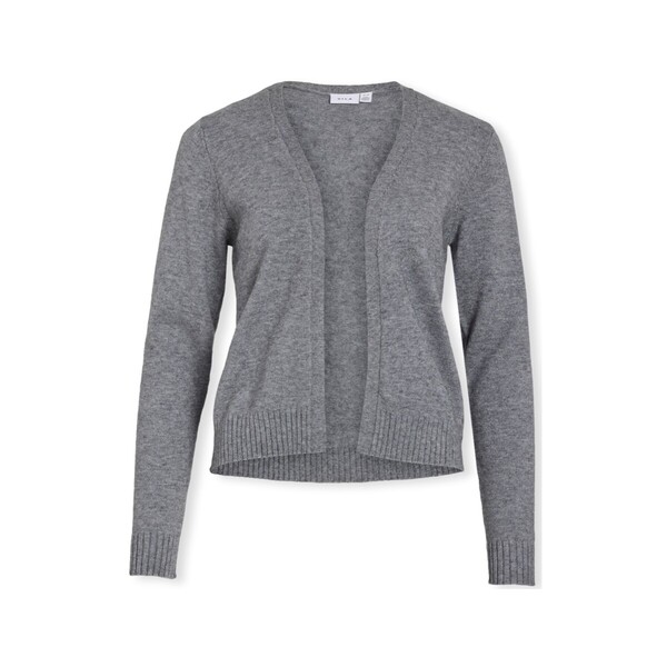  Vila  Płaszcze Vila  Noos Ril Short - Medium Grey Melange  